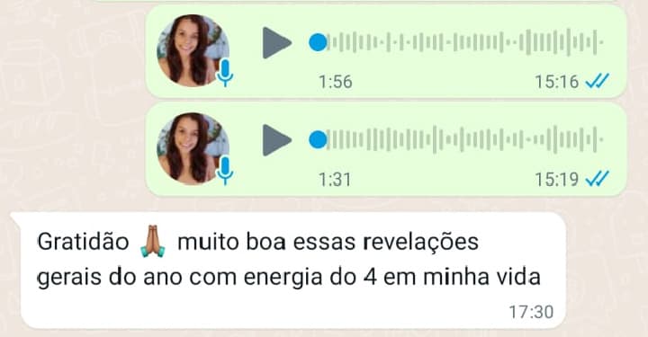 Depoimento sobre Numerologia do Ano Pessoal